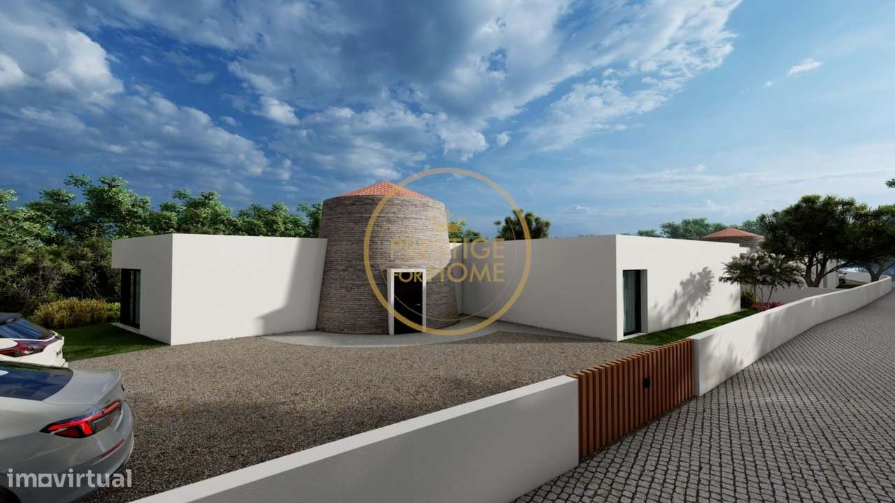 Moinho Histórico C/Projeto para Moradia T3 com piscina e uma imponente - Grande imagem: 2/17