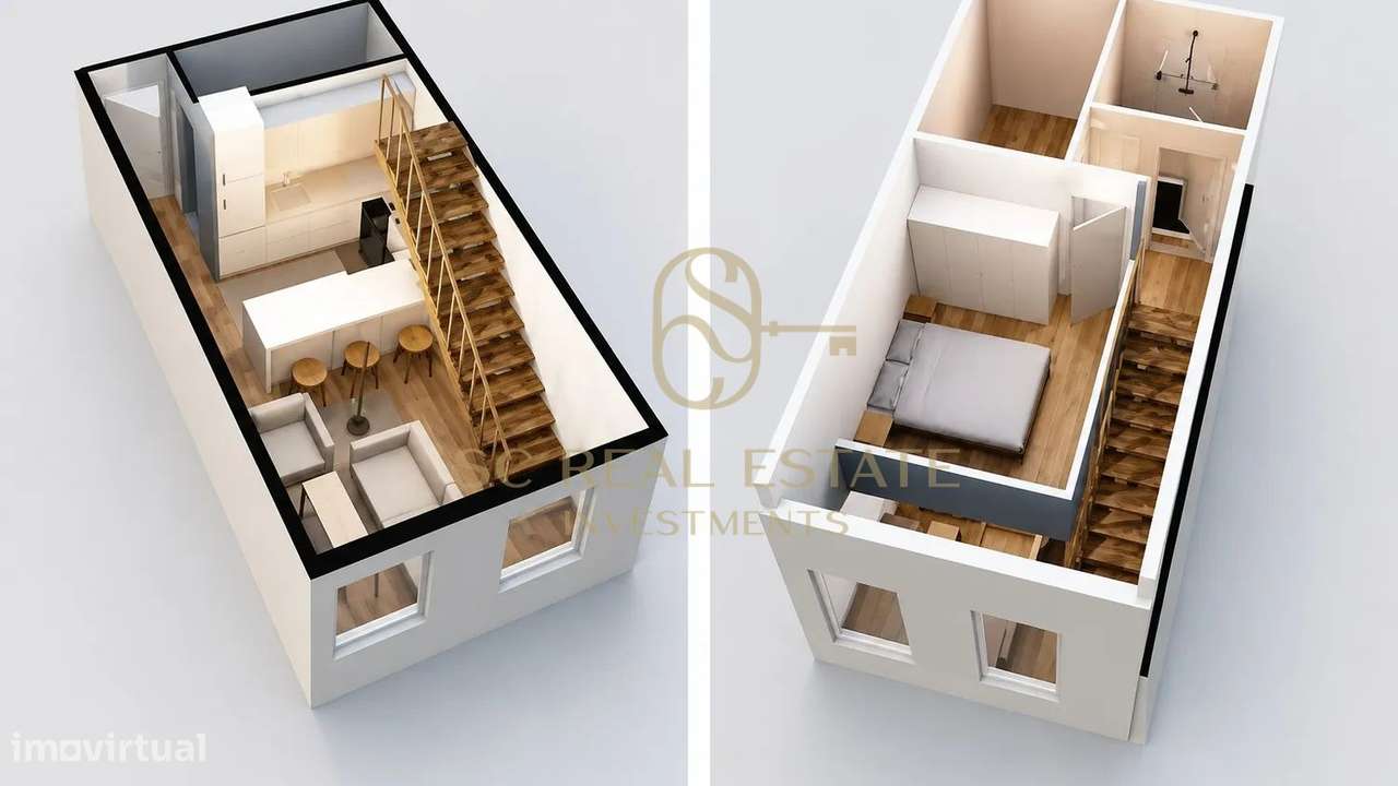 T1+1 Duplex Zona Histórica de Matosinhos-10