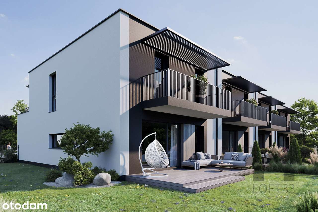 Nowoczesny trzypokojowy apartament z ogrodem i parkingiem - Pełny obrazek: 2/6