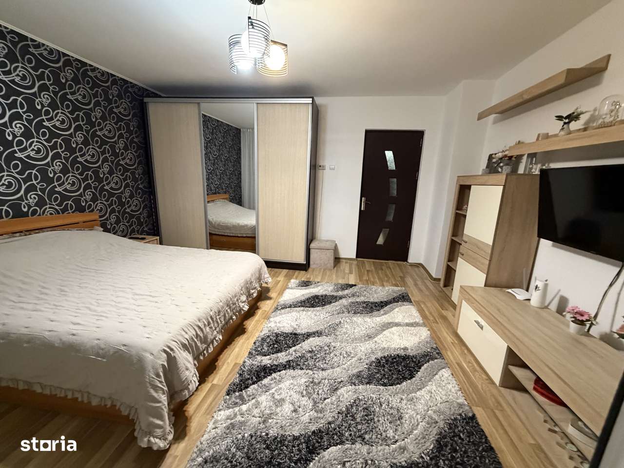 Garsoniera Mioveni, Et2, Robea, Cf. Sporti, 40 mp, mobilata si utilata-0