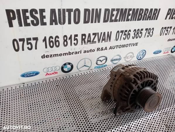 Alternator Mazda 5 Mazda 6 2.0 Diesel RF7J Cod A3TB6581 Testat Factura Si Garantie  - Dezmembrari Arad - 2