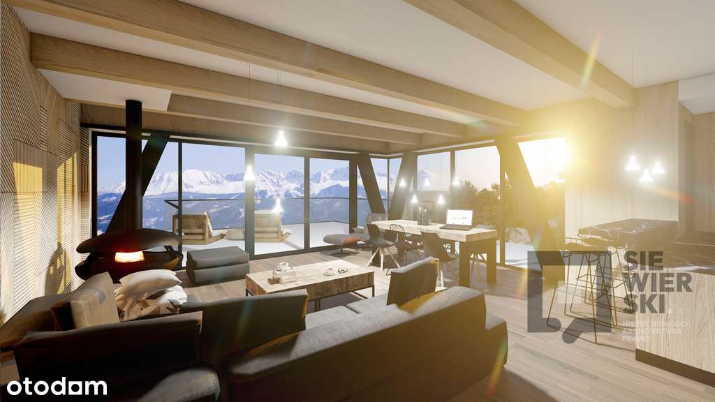 Apartament z garażem, widok na panoramę Tatr-11