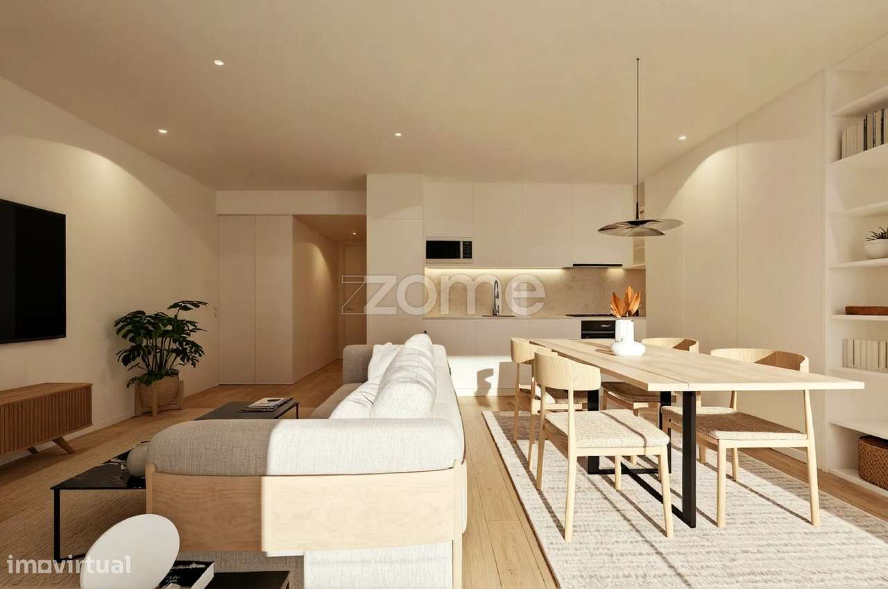 Apartamento T1+1 em Matosinhos Sul - Grande imagem: 4/6