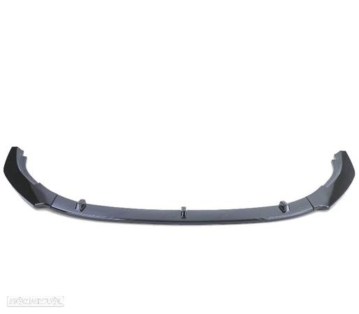 SPOILER LIP FRONTAL PARA VOLKSWAGEN VW GOLF 6 GTI 09-13 PRETO BRILHANTE - 3