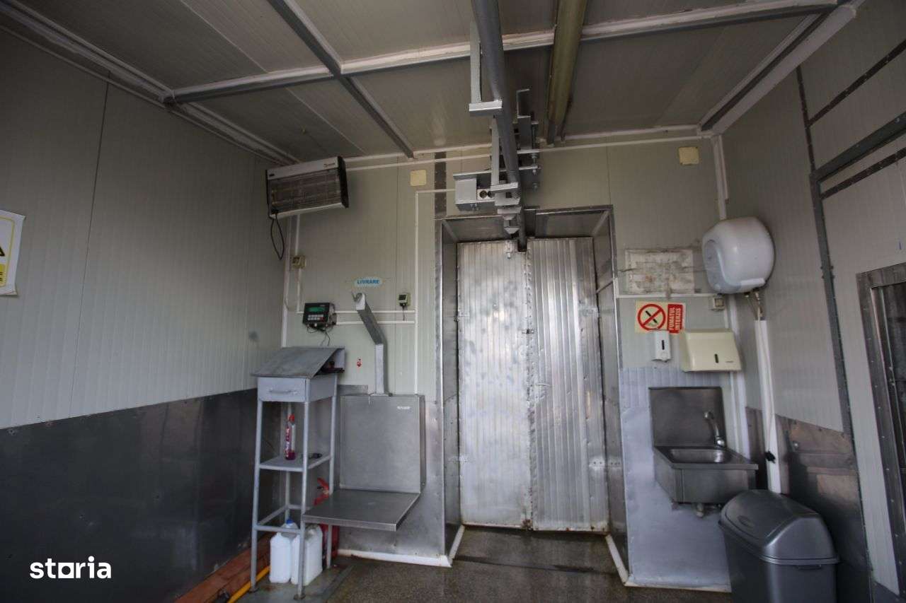 Abator complet functional cu grajduri pentru animale in Bod Colonie-6