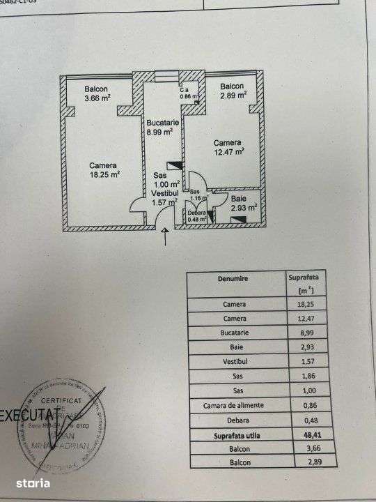 Apartament 2  camere in zona Big - Imagine principală: 5/5