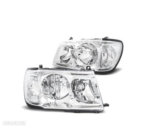 FARÓIS OPTICAS PARA TOYOTA LAND CRUISER FJ100 05-08 - 1