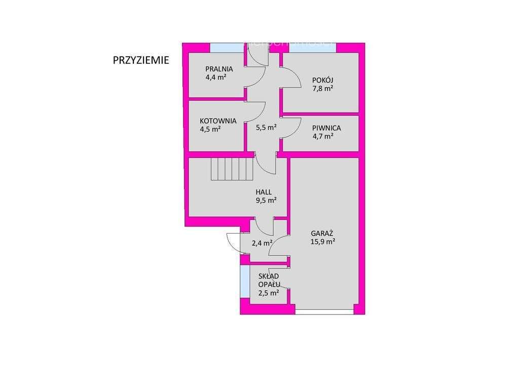 Dom w zabudowie szeregowej Zalesie Rzeszów - Pełny obrazek: 4/18