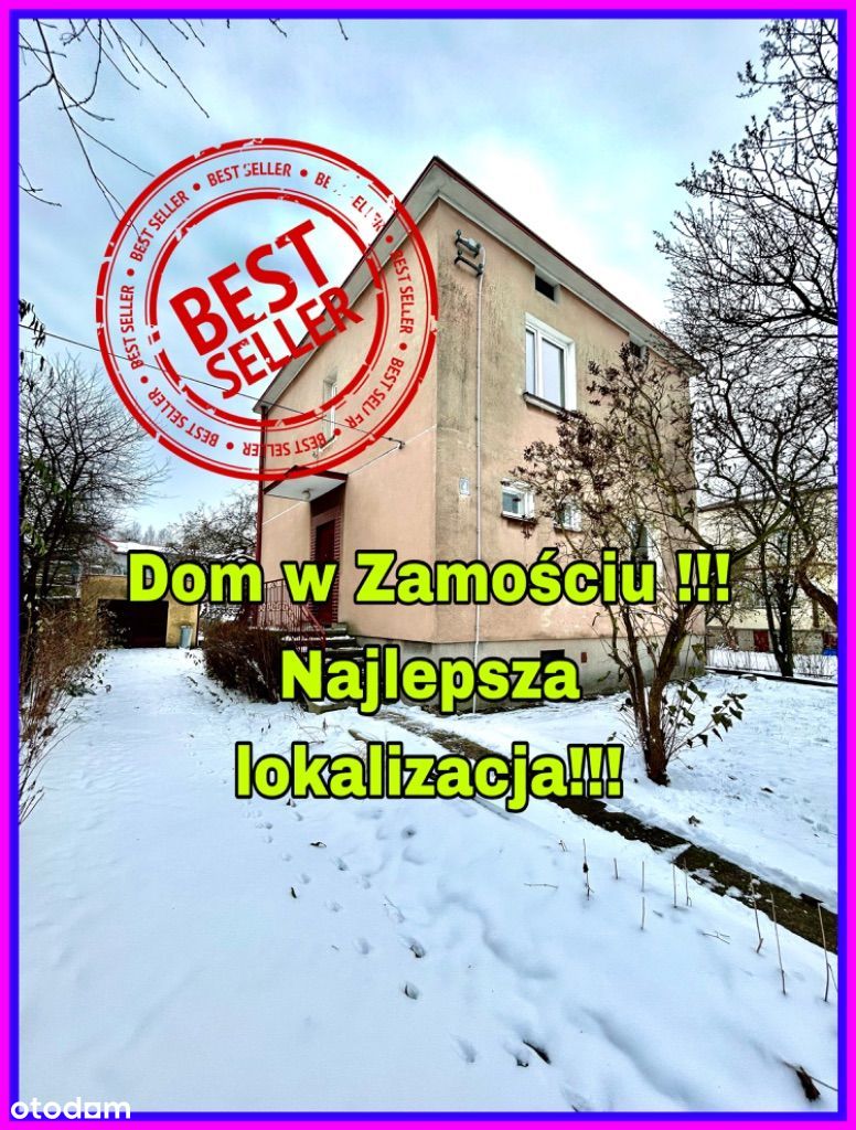 Dom na sprzedaż w Zamościu- doskonała lokalizacja!