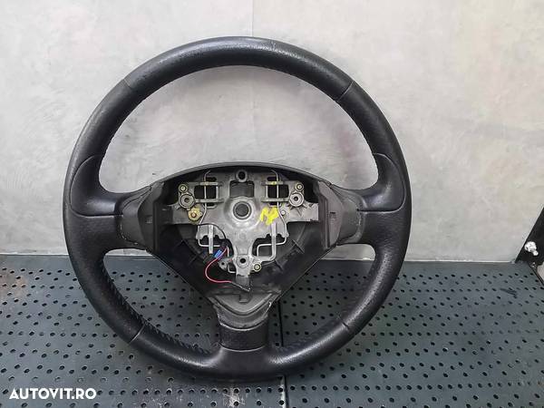 Volan piele in 3 spite peugeot 207 96585075 - 1