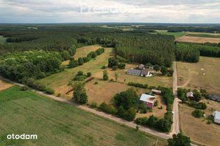 Na sprzedaż działka o pow. 1,5 ha z budynkami.