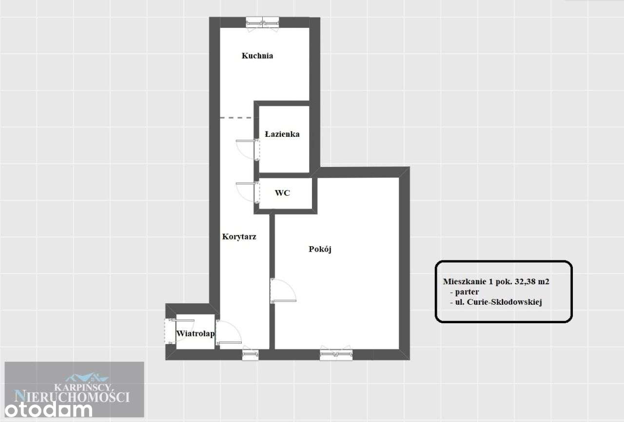 Przytulna kawalerka na parterze.-8