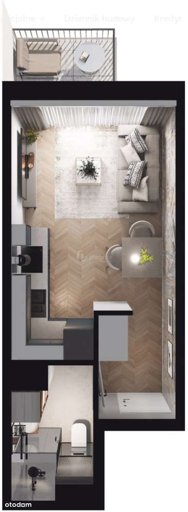 Ostatnia kawalerka w nowoczesnym osiedlu - Pełny obrazek: 4/10