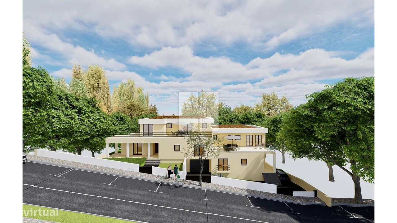 Moradia T5 c/ Terreno e Vistas Mar - Grande imagem: 2/48