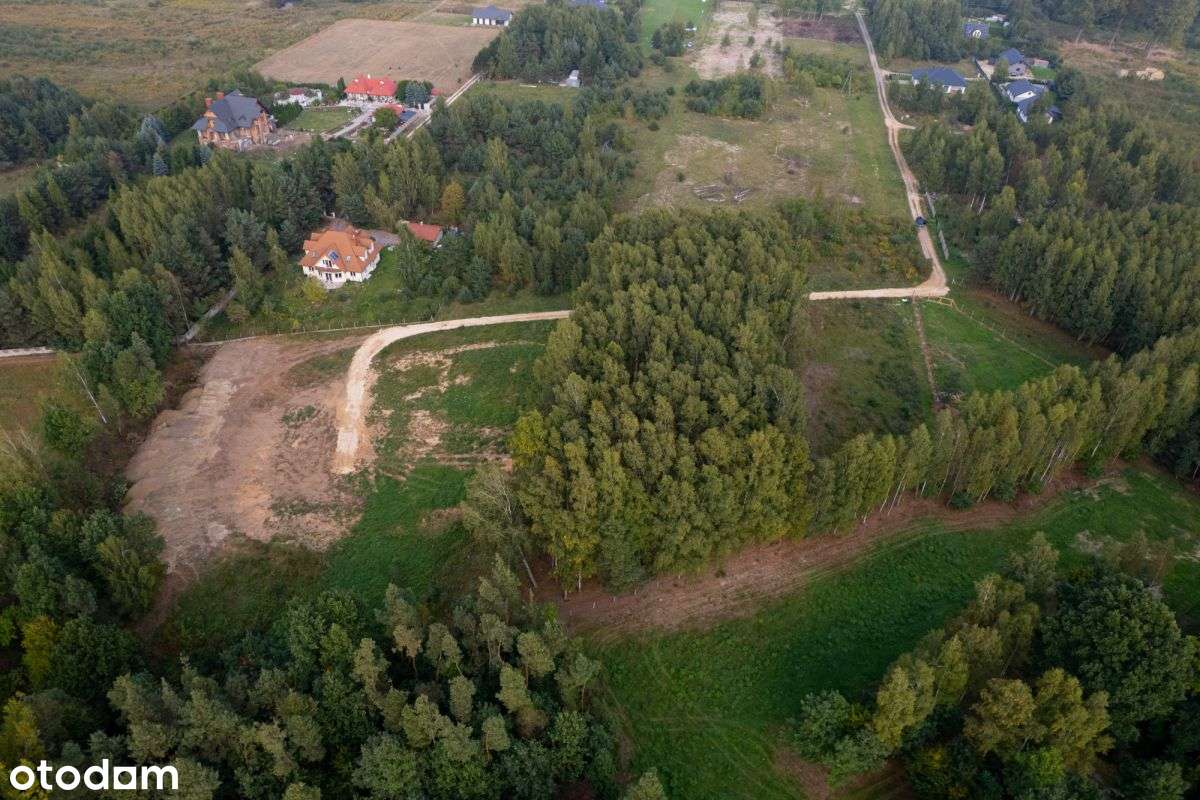 Działka budowlana przy lesie-3