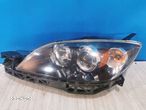 Mazda 3 BK hatchback lampa reflektor przód prawa lewa Xenon Anglik - 5