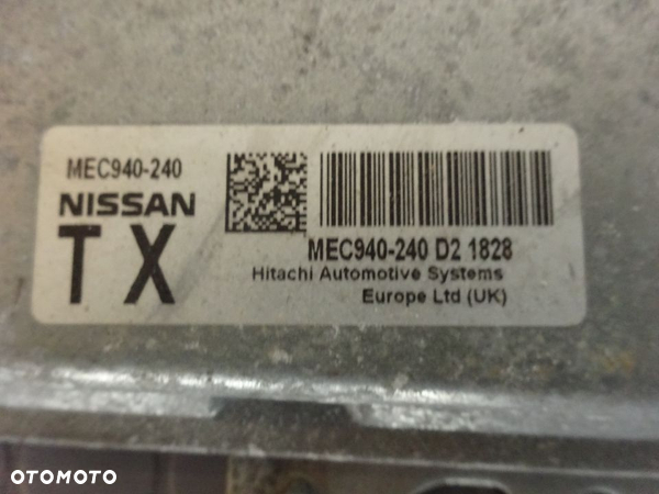 MEC940240 Sterownik silnika Nissan Qashqai 1.6 B  J10 czesci - 2