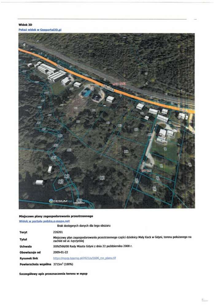 Duża działka , Gdynia- Mały Kack. - Pełny obrazek: 4/5
