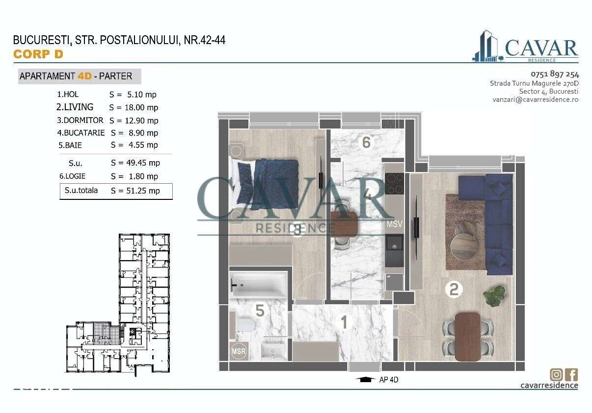 Alege excelenta in locuire, alege proiectele Cavar Residence