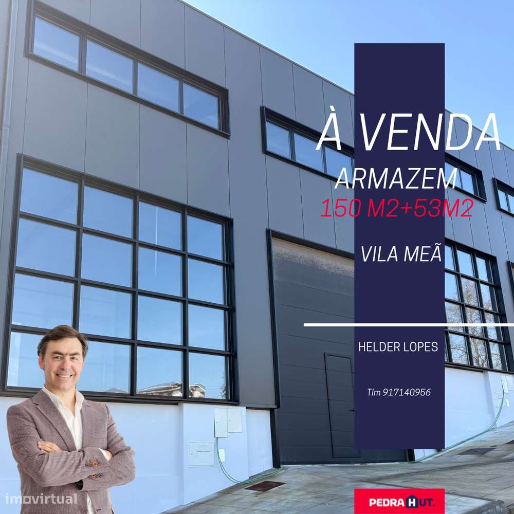 Armazem 150 M2 + 54 Logradouro Vila Meã | Amarante |-0