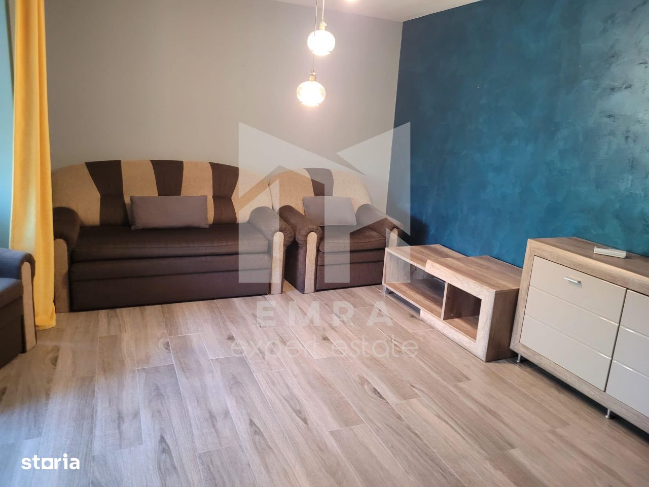 Apartament cu 3 camere în cartierul Dâmbul Pietros, mobilat-utilat