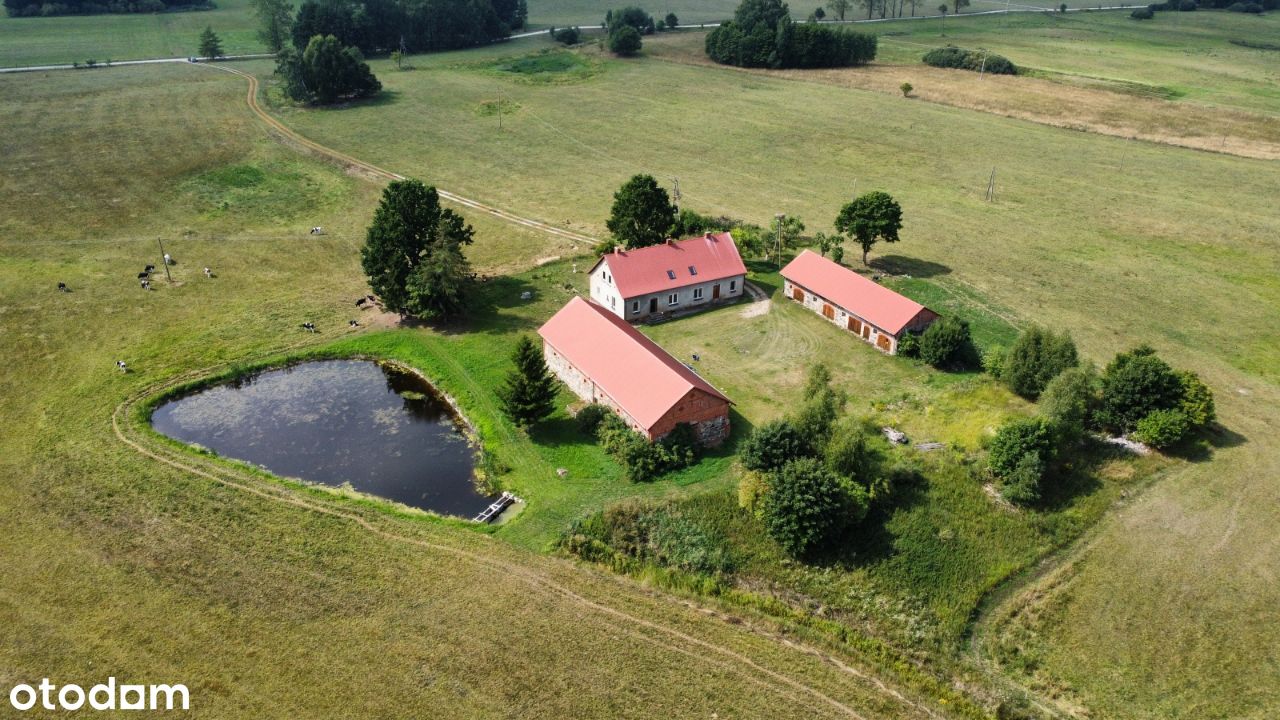 Gołdap - siedlisko 21 ha na mazurskiej wsi