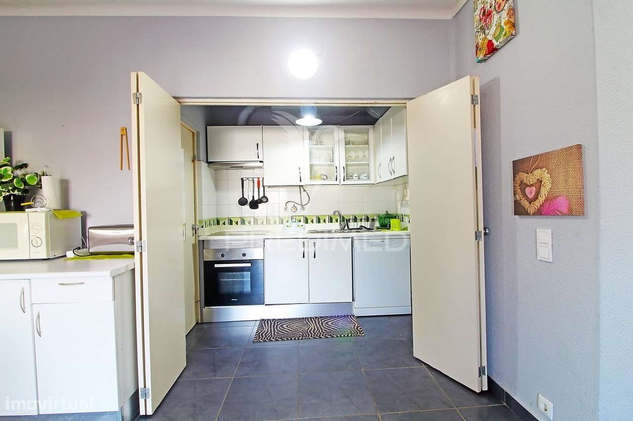 T1 com Grande Terraço no Vila Magna – Condomínio com Piscina - Grande imagem: 5/13