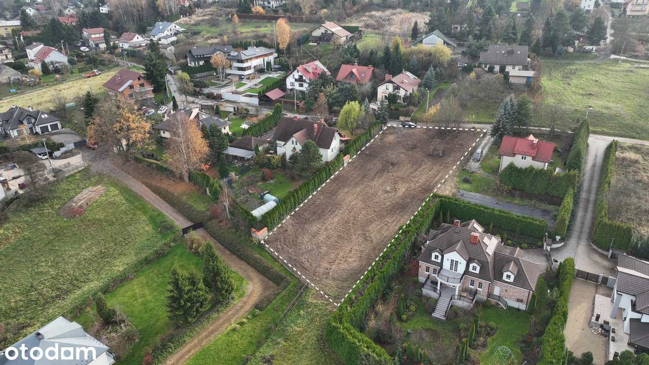 WIDOKOWA działka budowlana 20 arów z pozwoleniem na budowę – Libertów - Pełny obrazek: 4/4