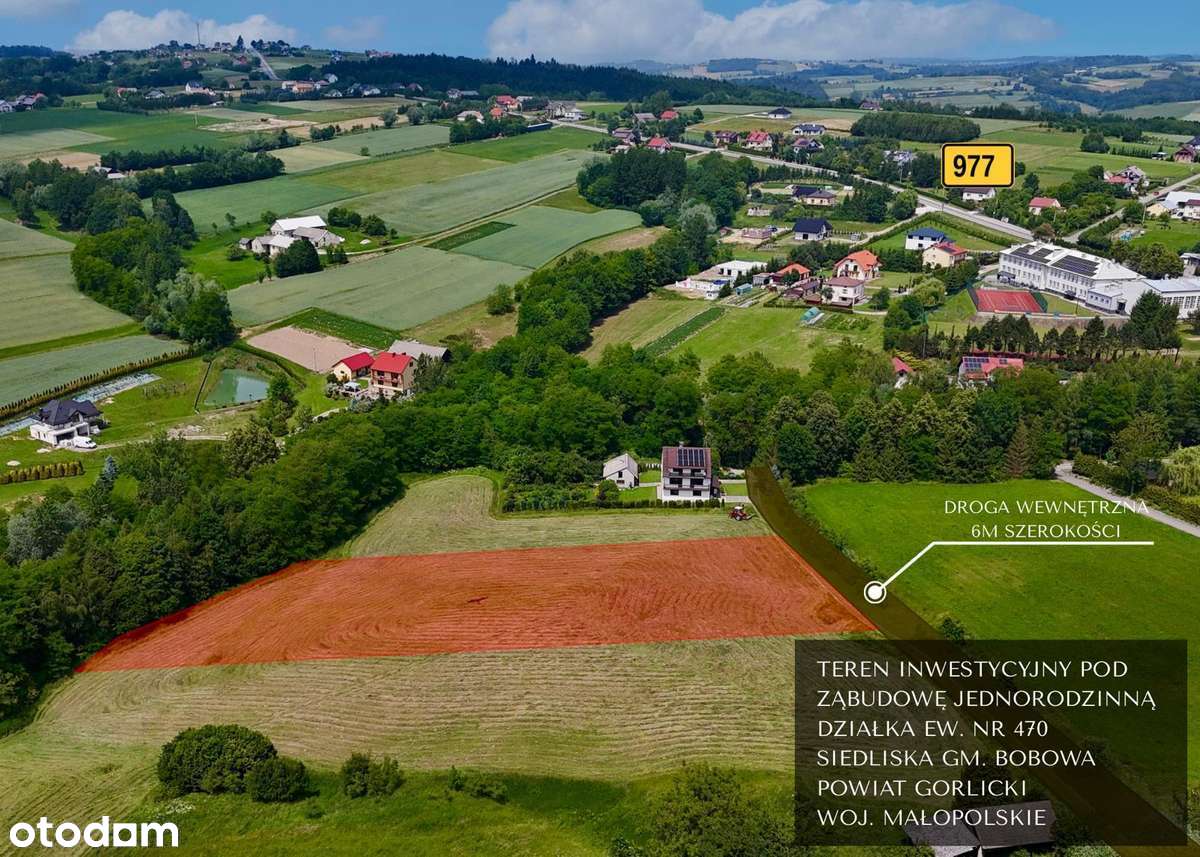 Działka pod inwestycje  lub wymarzoną willę z ogrodem- SIEDLISKA-1