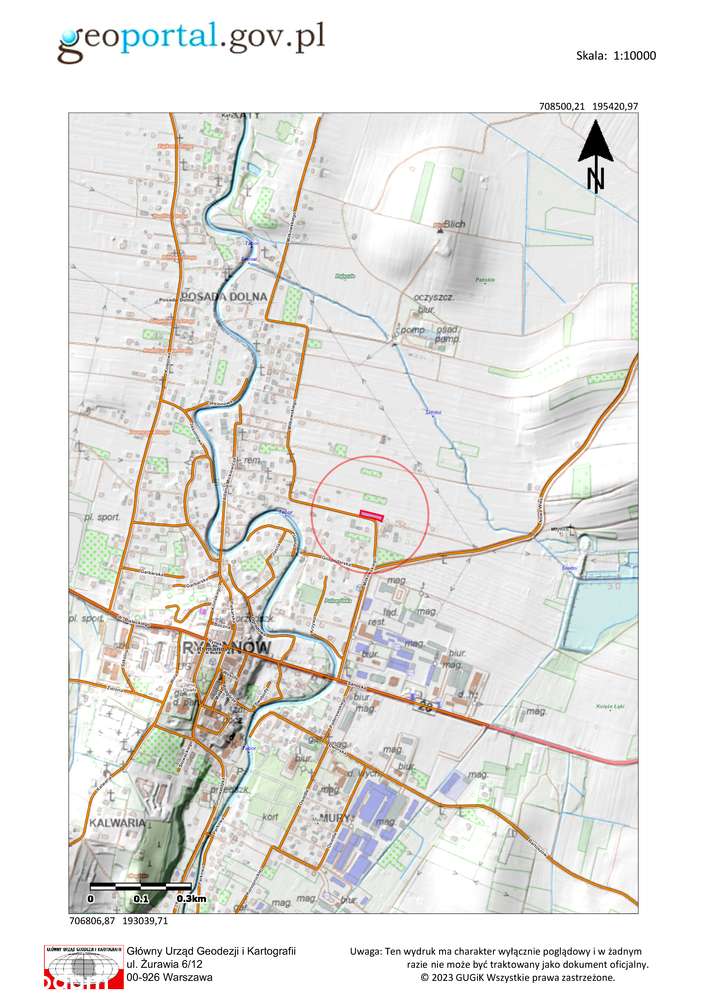 Działka na terenach zabudowy mieszkaniowej - Pełny obrazek: 4/6