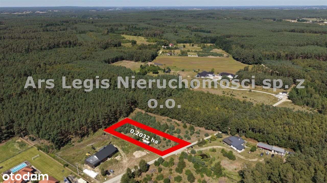 Działka, 2 032 m², Albertów-3