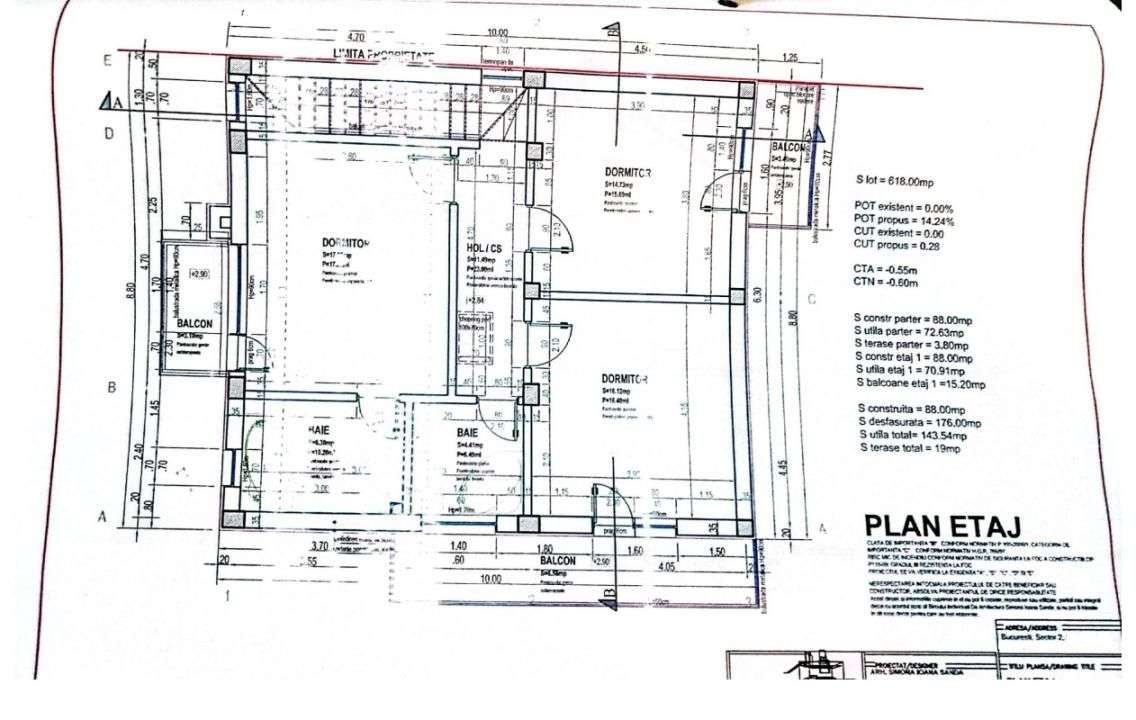 Vila 5 camere cu piscina,teren 618mp,constr.2011,Colentina-Andronache-1