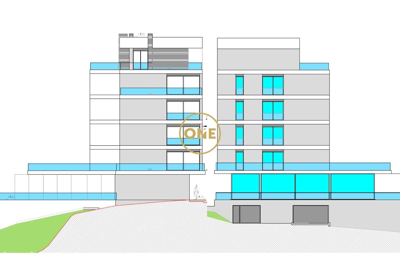 Excelente T1 com 53.90m2 no edifício Antas Redidence II para venda - Grande imagem: 3/4