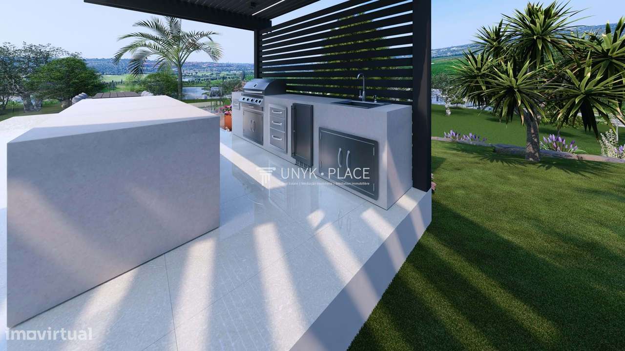 Moradia Contemporânea 3 Quartos com Vista para o Golfe – Alcantarilha,-25