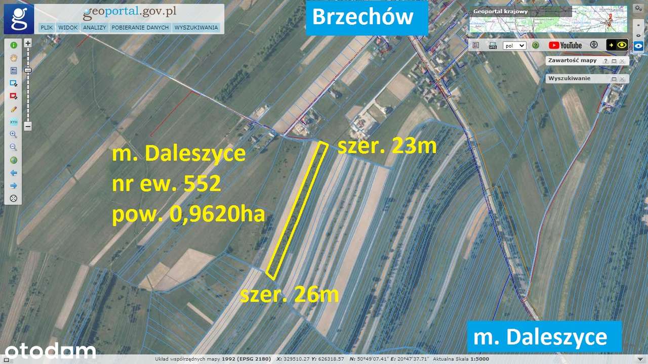 działka rolna pretendująca do budowlanej w przyszłości-3