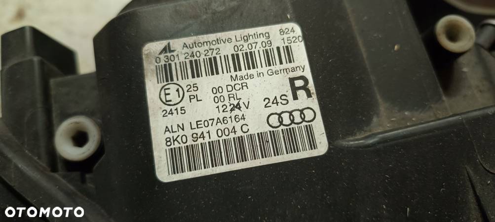 AUDI A4 B8 8K0 XENON LED NIESKRĘTNY LAMPA LEWA PRAWA REFLEKTOR - 10