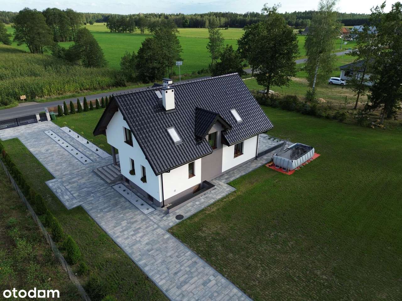 DOM WOLNOSTOJĄCY NA DUŻEJ DZIAŁCE NA MAZURACH WE WSI KLON - Pełny obrazek: 5/20