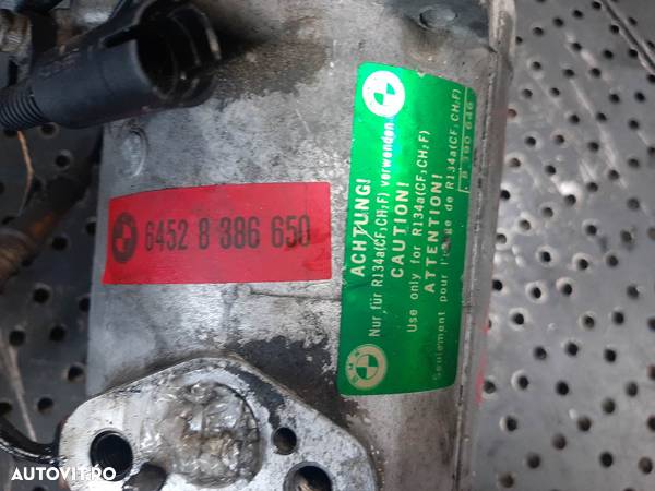 compresor clima ac bmw seria 3 e46 seria 5 e39 2.0 d 64528386650 - 2