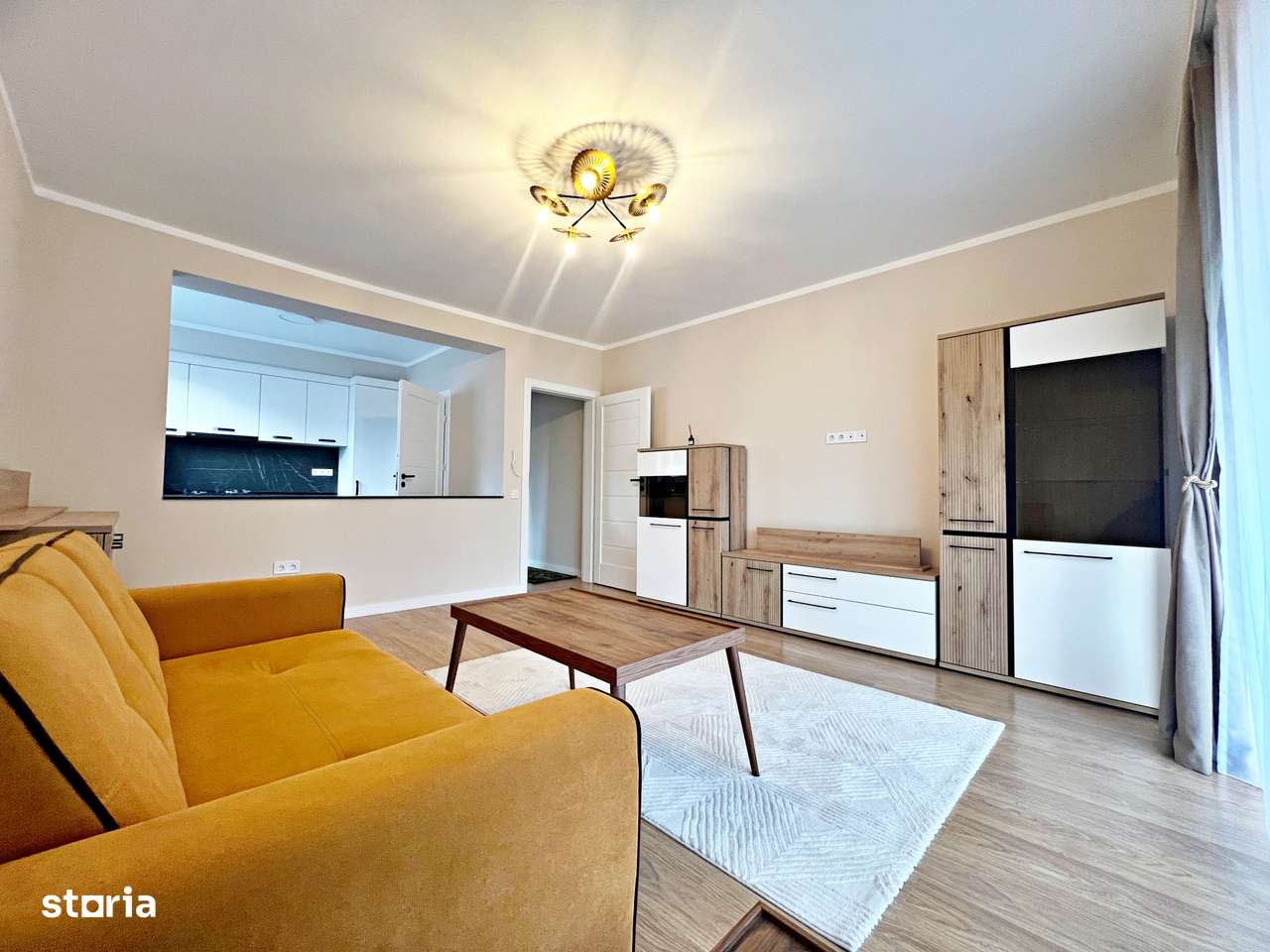 Apart. NOU mobilat și utilat cu 2 cam., balcon și parcare SB-Cristian - Imagine principală: 3/16