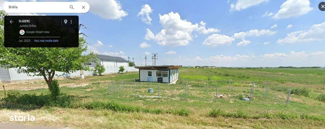 Teren la 8 km de Braila cu autorizație Hale 5 000 mp - Imagine principală: 4/6