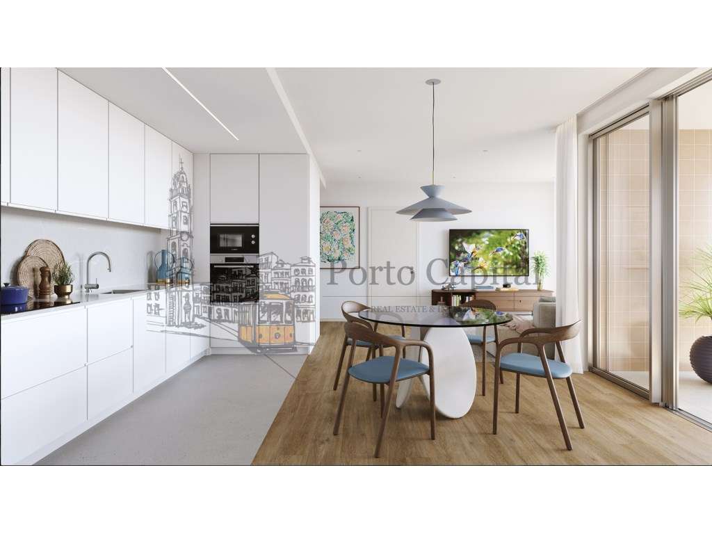 APARTAMENTO T2 NOVO EM MAIA CENTRO - Grande imagem: 4/24
