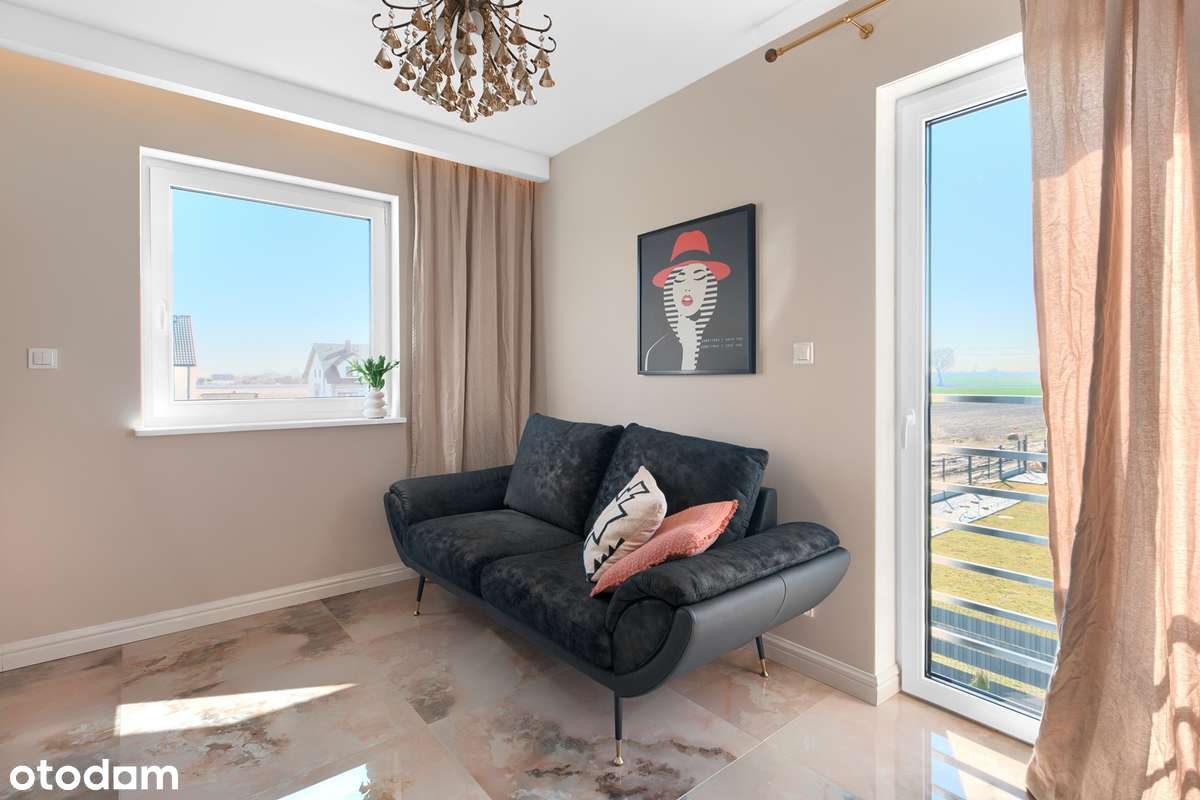 Bliźniak z ogrodem- Gołuski- gotowy do wprowadzenia-11