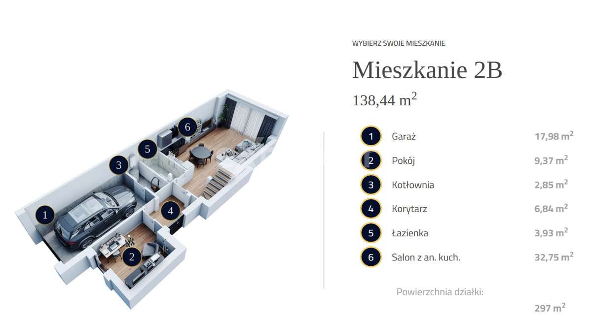 Przestronny dom z ogrodem w Straszynie - Pełny obrazek: 4/6