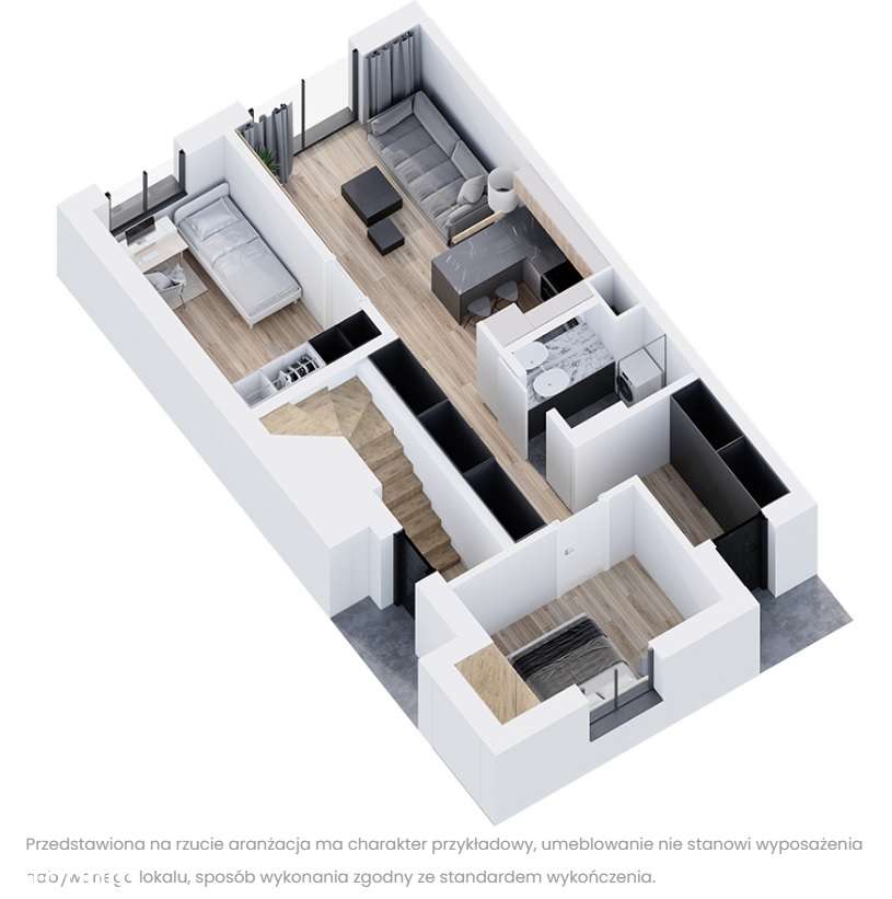 Skrajne 3 pokoje z aneksem, ogródkiem i ogrzewaniem miejskim! - Pełny obrazek: 5/10
