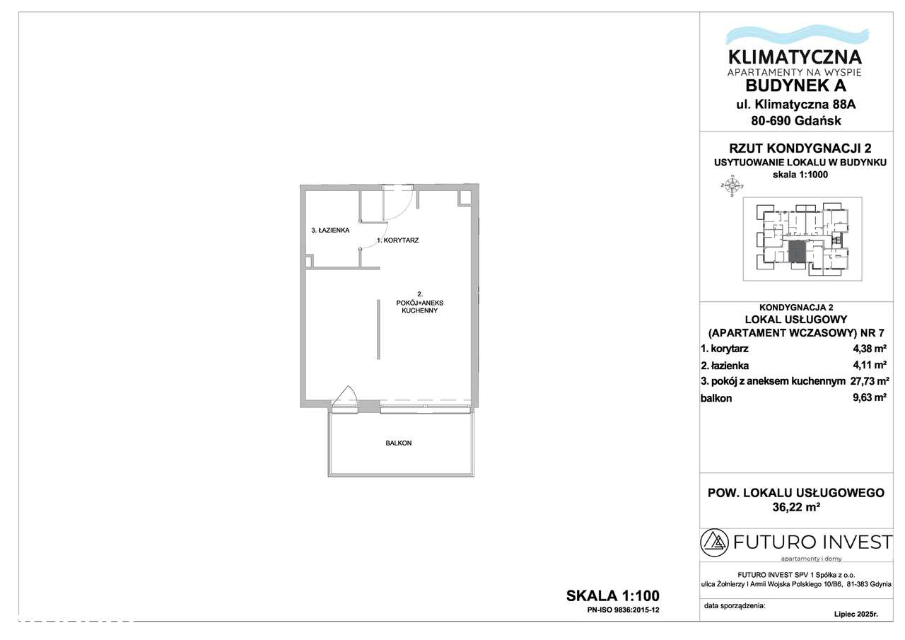 Apartamenty 900 m od plaży A2/7 - Pełny obrazek: 3/8
