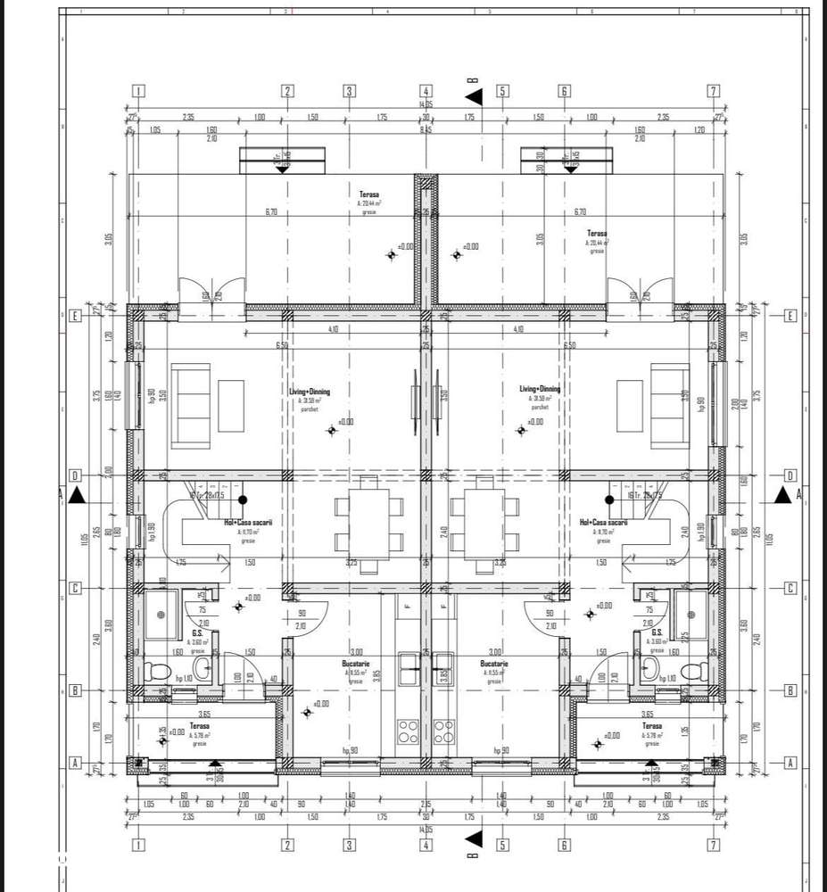 Duplex-4 camere-159.000 € -Ghiroda - Imagine principală: 3/3