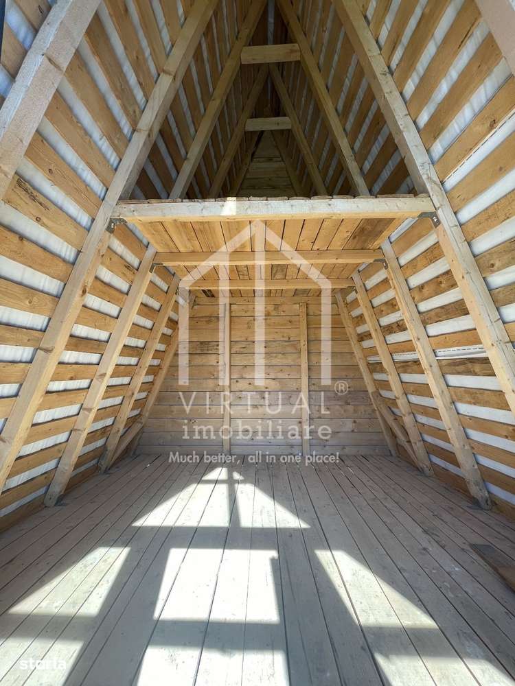 De vanzare 4 cabanute de tip A-frame in Sibiu, teren 829 mp sat Tocile - Imagine principală: 4/13