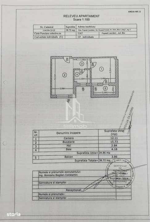 Apollo Residence-metrou Berceni-parcare inclusa - Imagine principală: 2/12