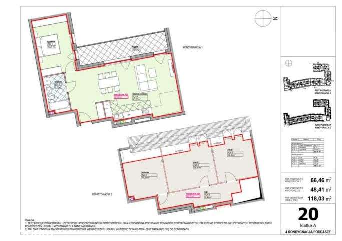 Kamienica Zamkowa | mieszkanie A_20 - Pełny obrazek: 2/6