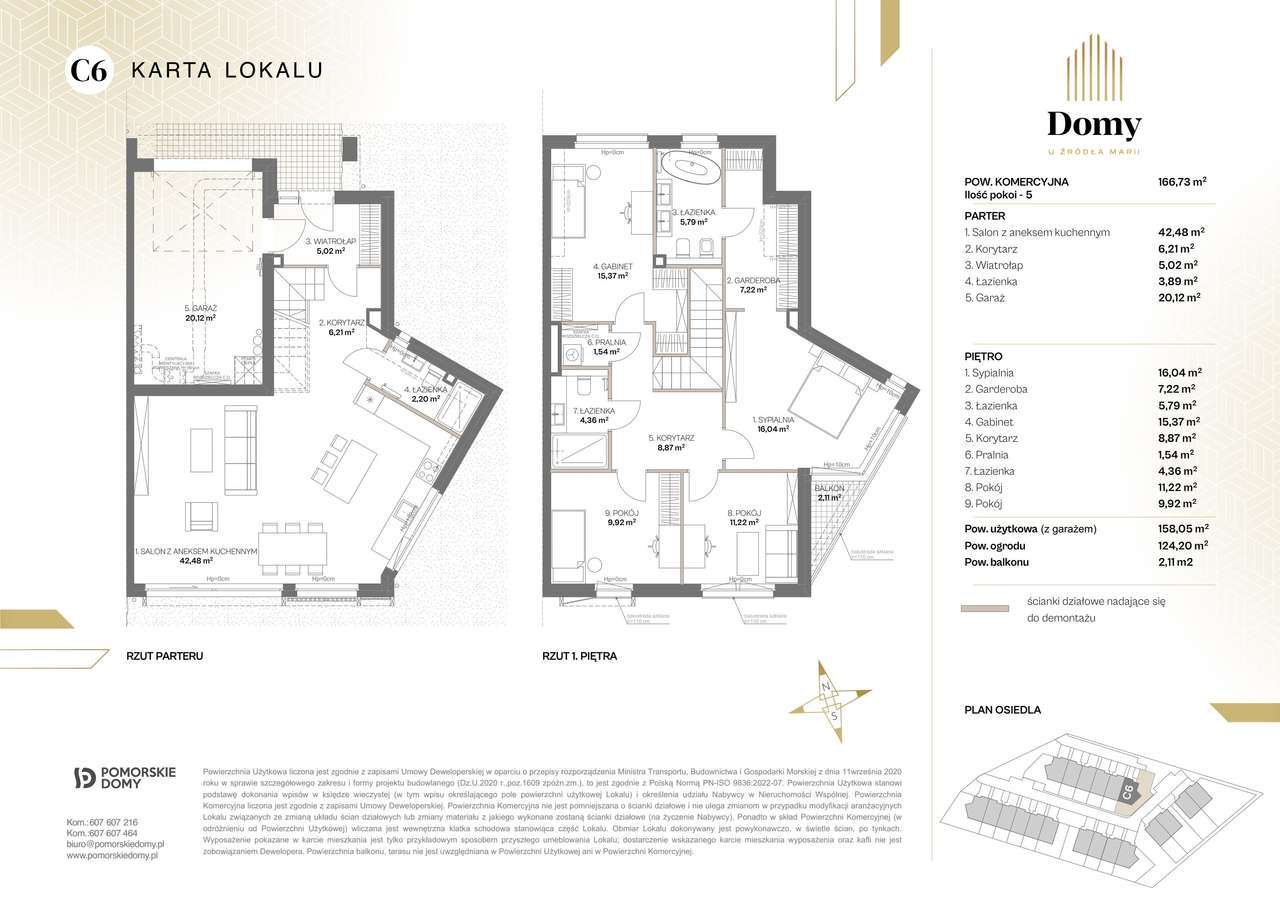 Domy u Źródła Marii | dom 5-pok. | C6 - Pełny obrazek: 2/8